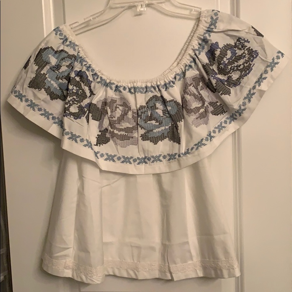 Off the shoulder top